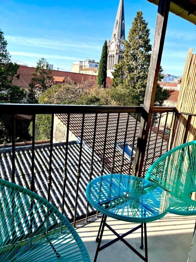 Magnifique T2 Centre Ville Dernier Etage Avec Balcon Valence  Luaran gambar